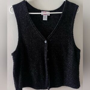 Black soft vest